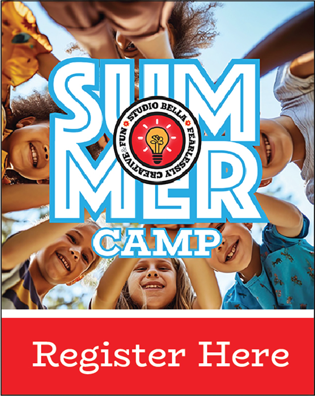 register here Studio Bella for Kids Summer Camp - Register Now