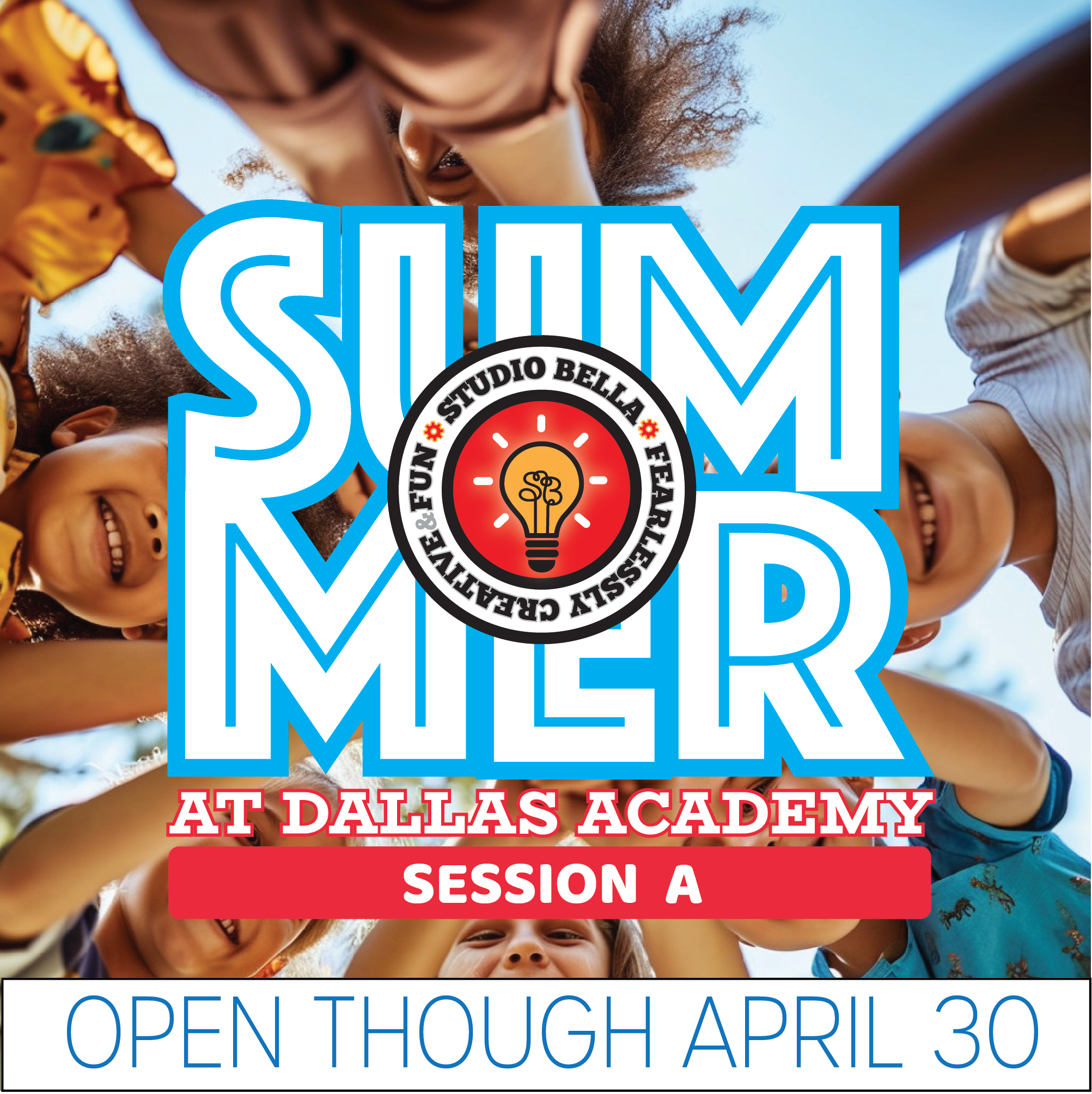 Summer Camp Session A at Dallas Academy June 1-June 12 (10 days)-April Registration