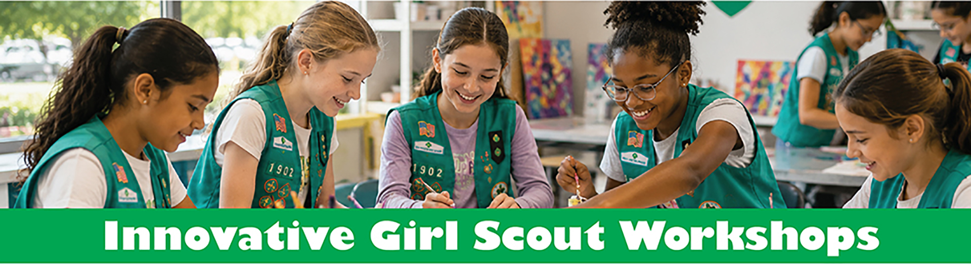 Birthday and Girl Scout Girl Scout Workshops at Studio Bella